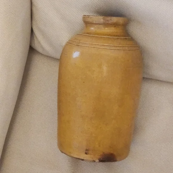 Vintage Brown Ceramic Vase - Picture 3 of 5
